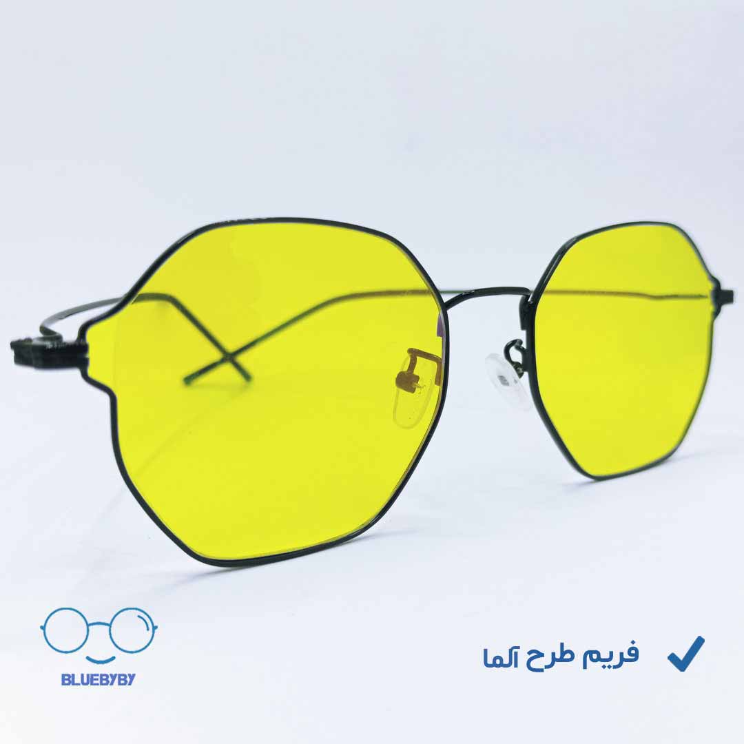 عینک شب UV400 طرح آلما
